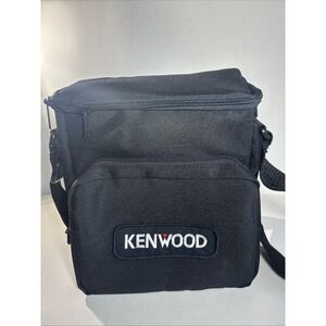 Vintage Kenwood Radio Travel Case- Camera Bag- Canvas Cross Sling- Bag